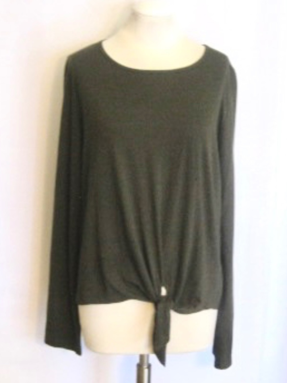 Lamarque Long sleeve Top with Tie Detail